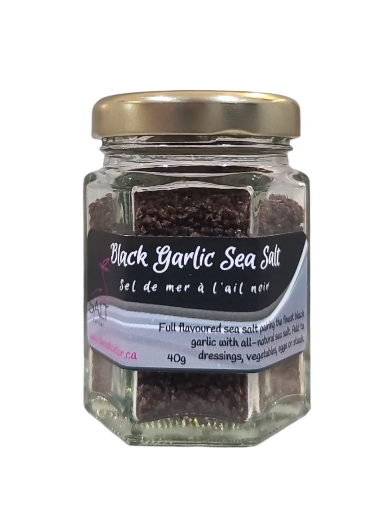 Black Garlic Sea Salt
