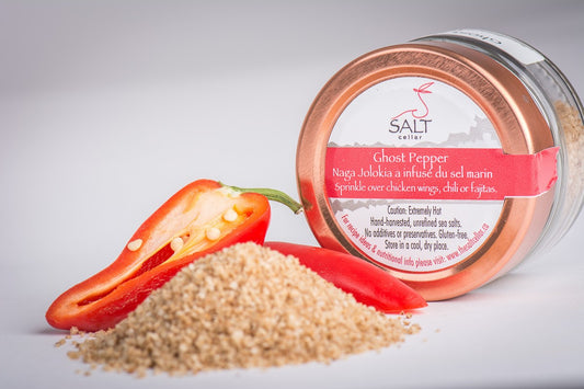 Ghost Pepper - Naga Jolokia Infused Sea Salt