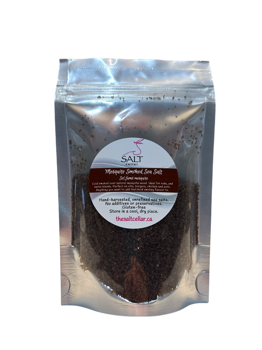 Mesquite Smoked Sea Salt 140g Pouch