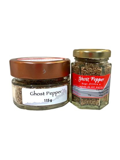 Ghost Pepper - Naga Jolokia Infused Sea Salt