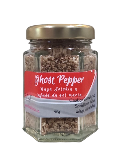 Ghost Pepper - Naga Jolokia Infused Sea Salt