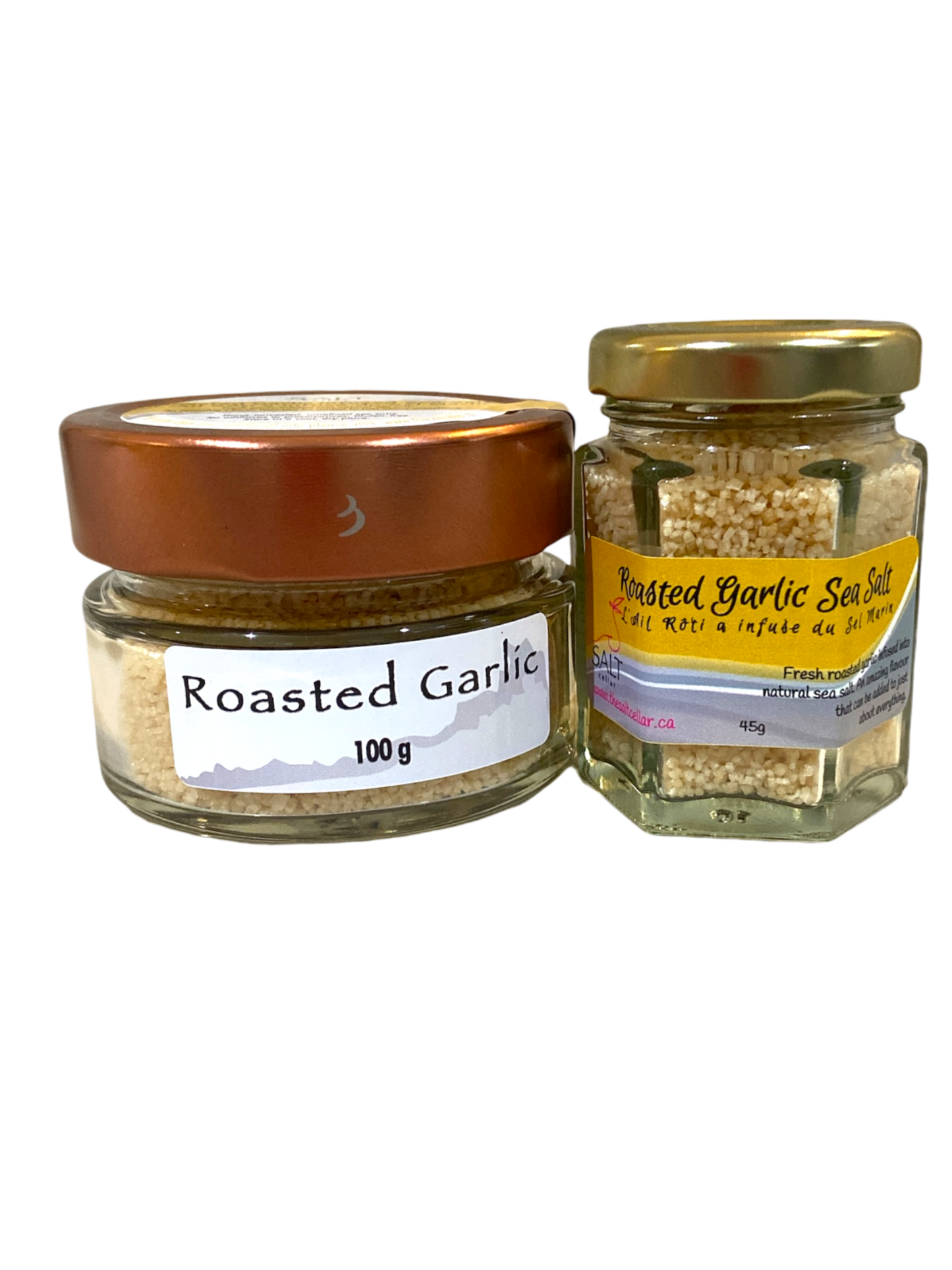 Roasted Garlic Infused Sea Salt