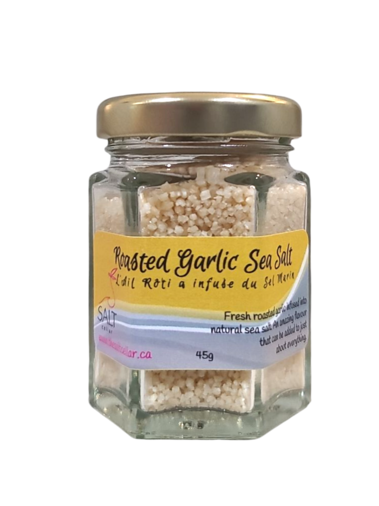 Roasted Garlic Infused Sea Salt