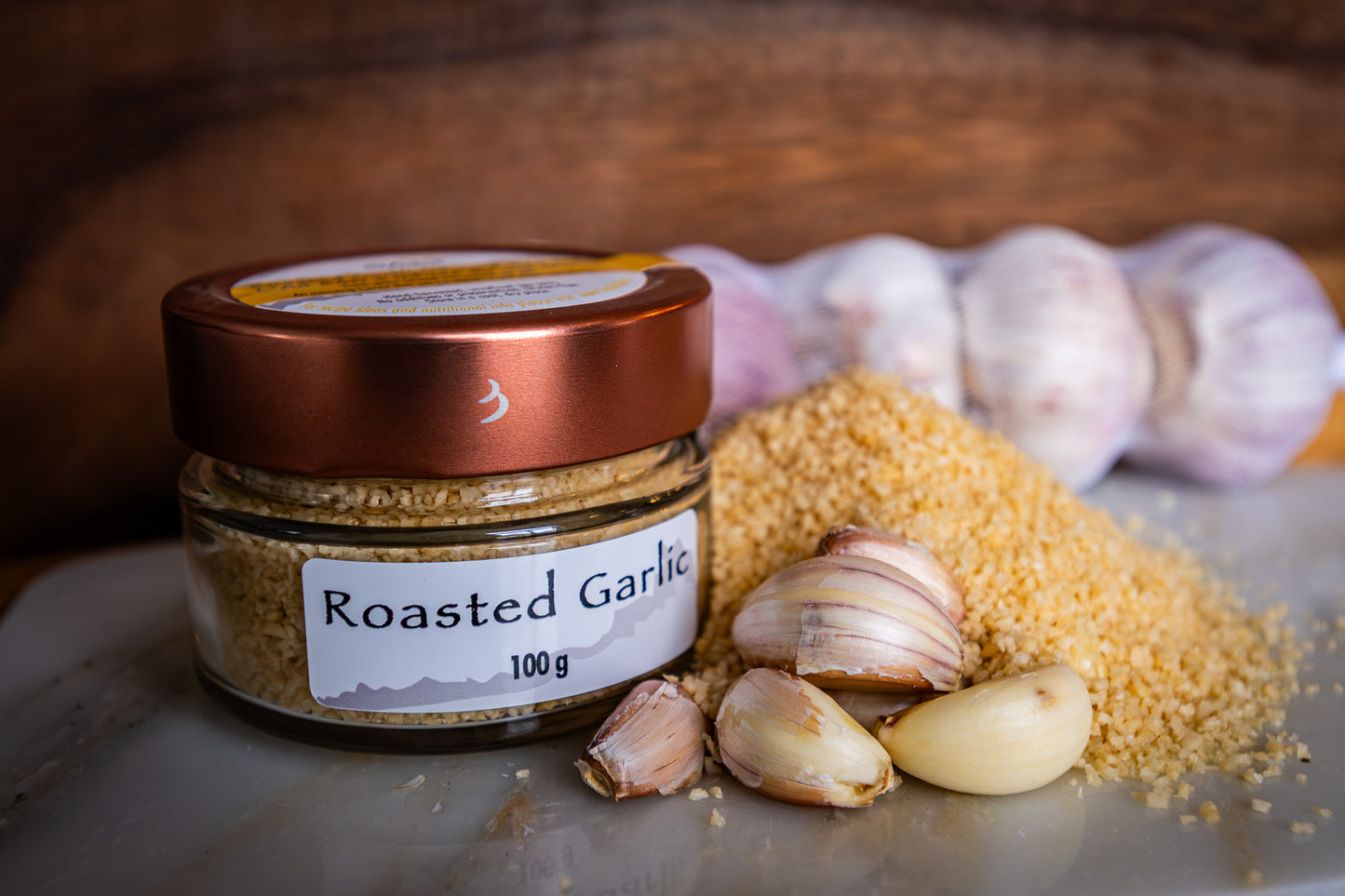 Roasted Garlic Infused Sea Salt