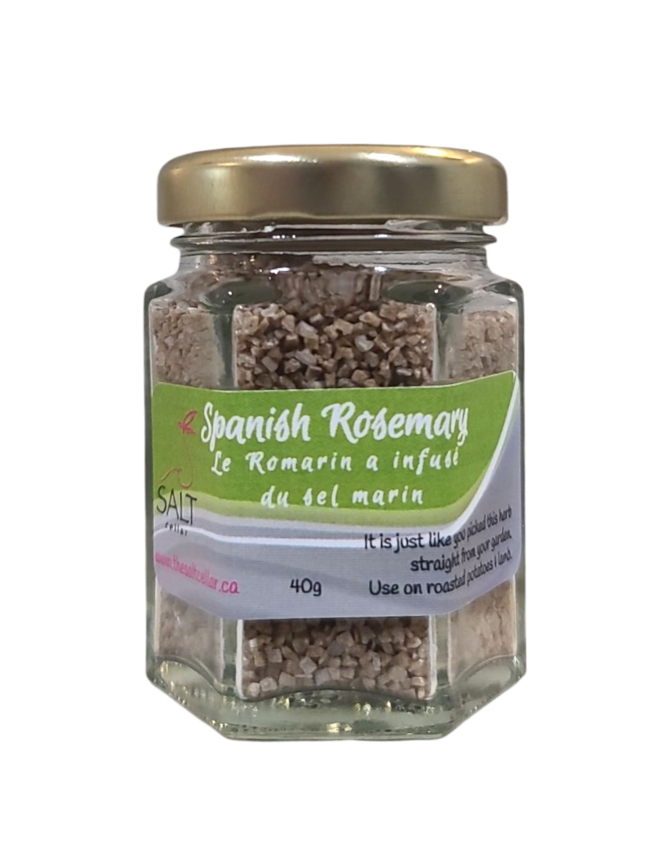 Spanish Rosemary Infused Sea Salt