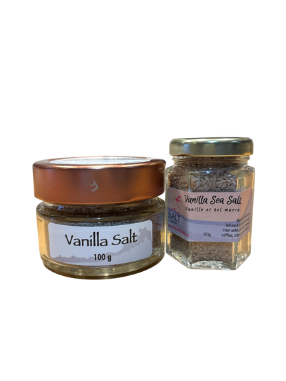 Vanilla Infused Sea Salt