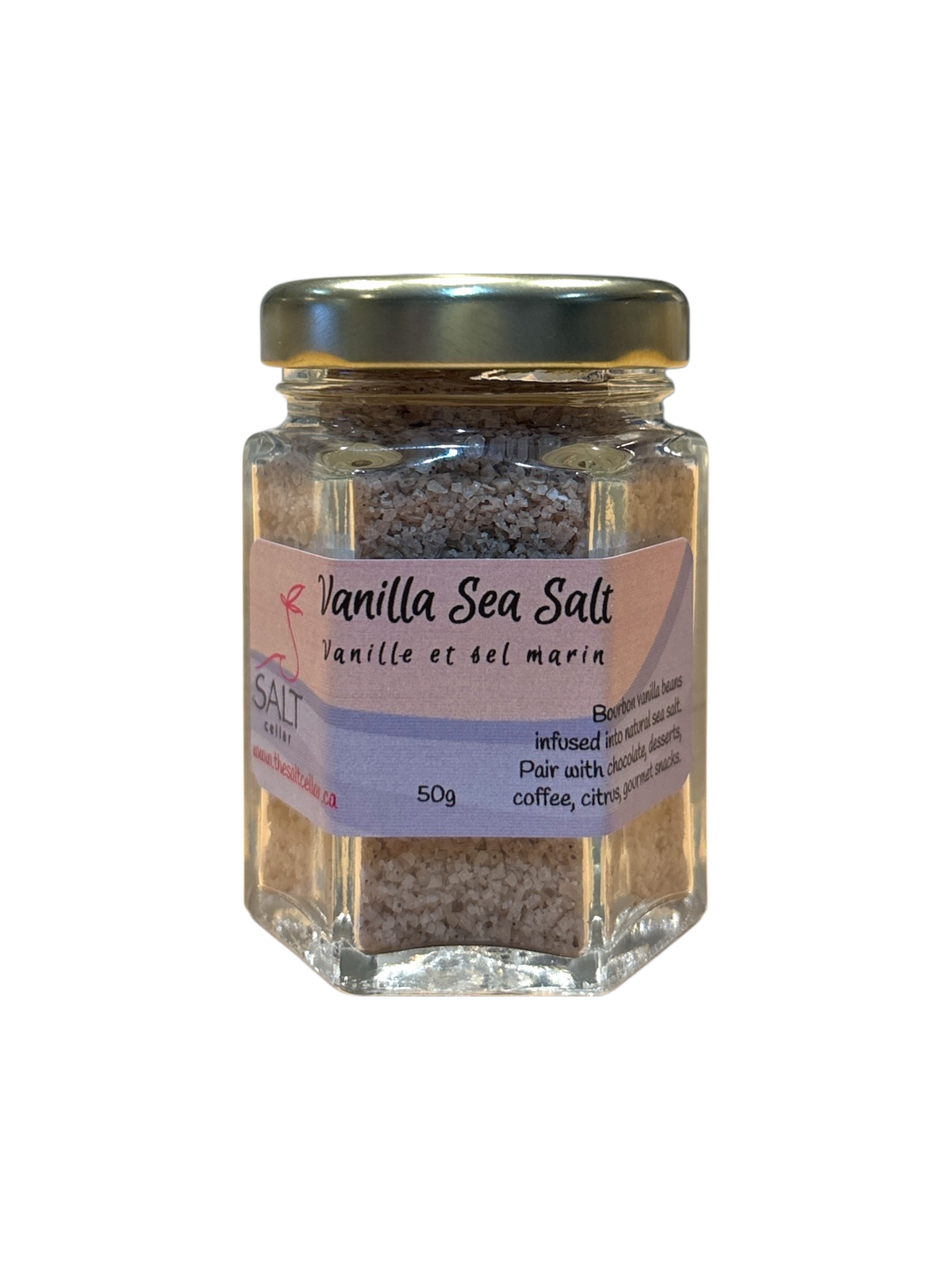 Vanilla Infused Sea Salt