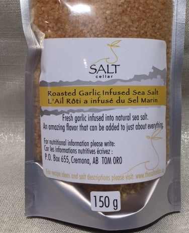 Roasted Garlic Infused Sea Salt