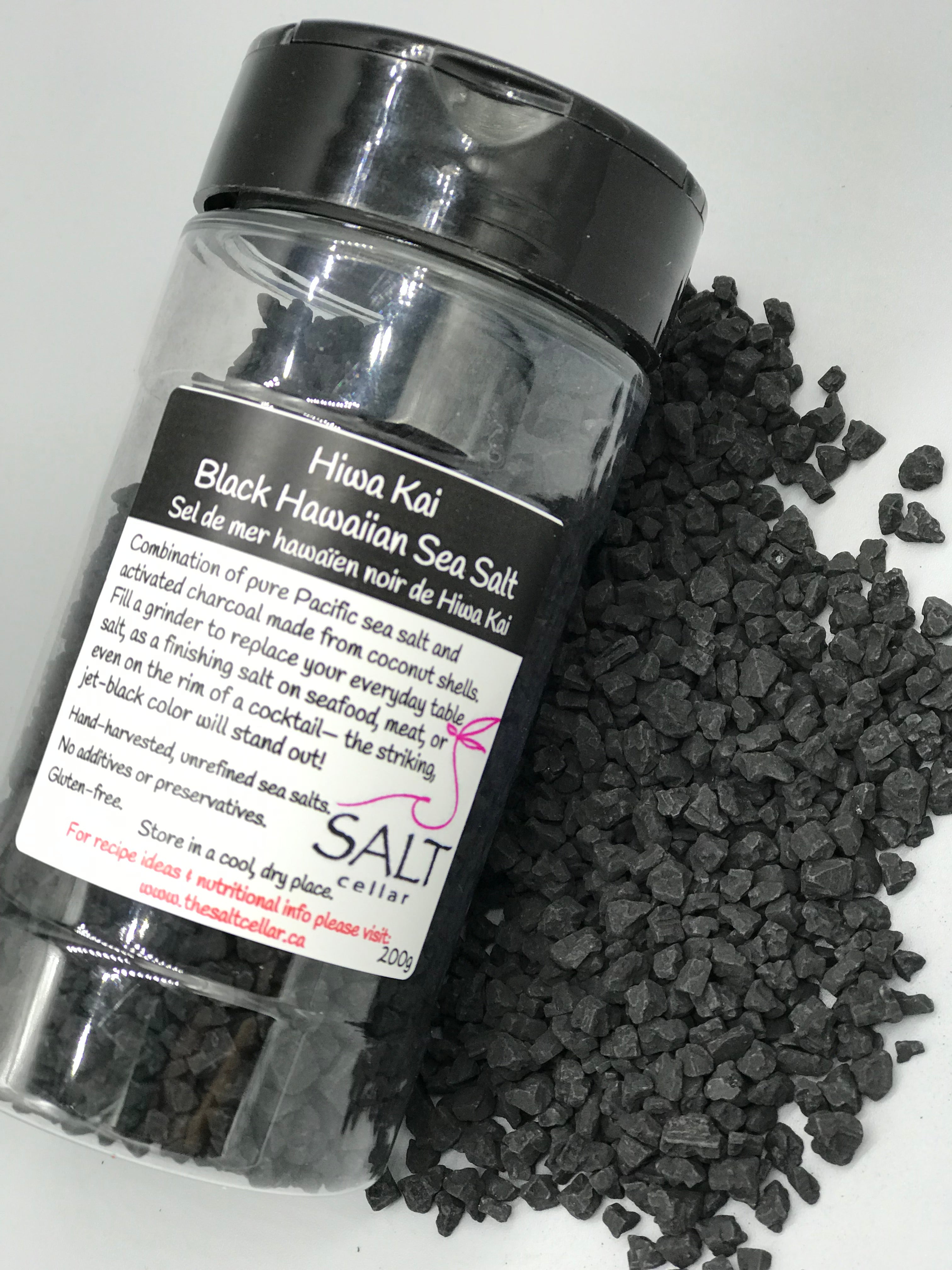 Hiwa Kai Black Hawaiian Sea Salt - Coarse – The Salt Cellar